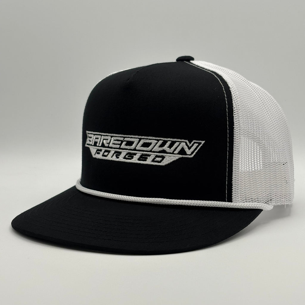 Logo Hat- Black & White Flat