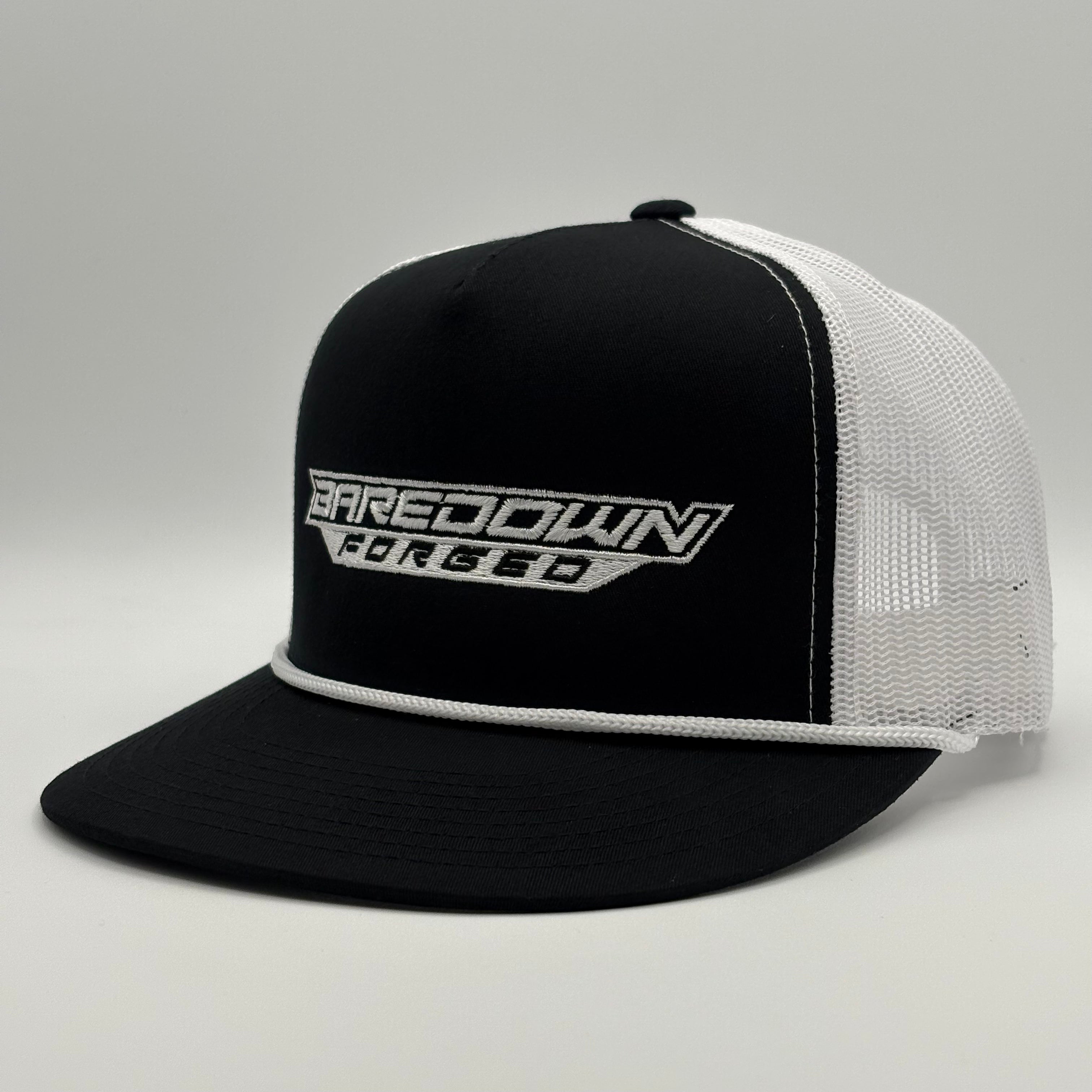 Logo Hat- Black & White Flat