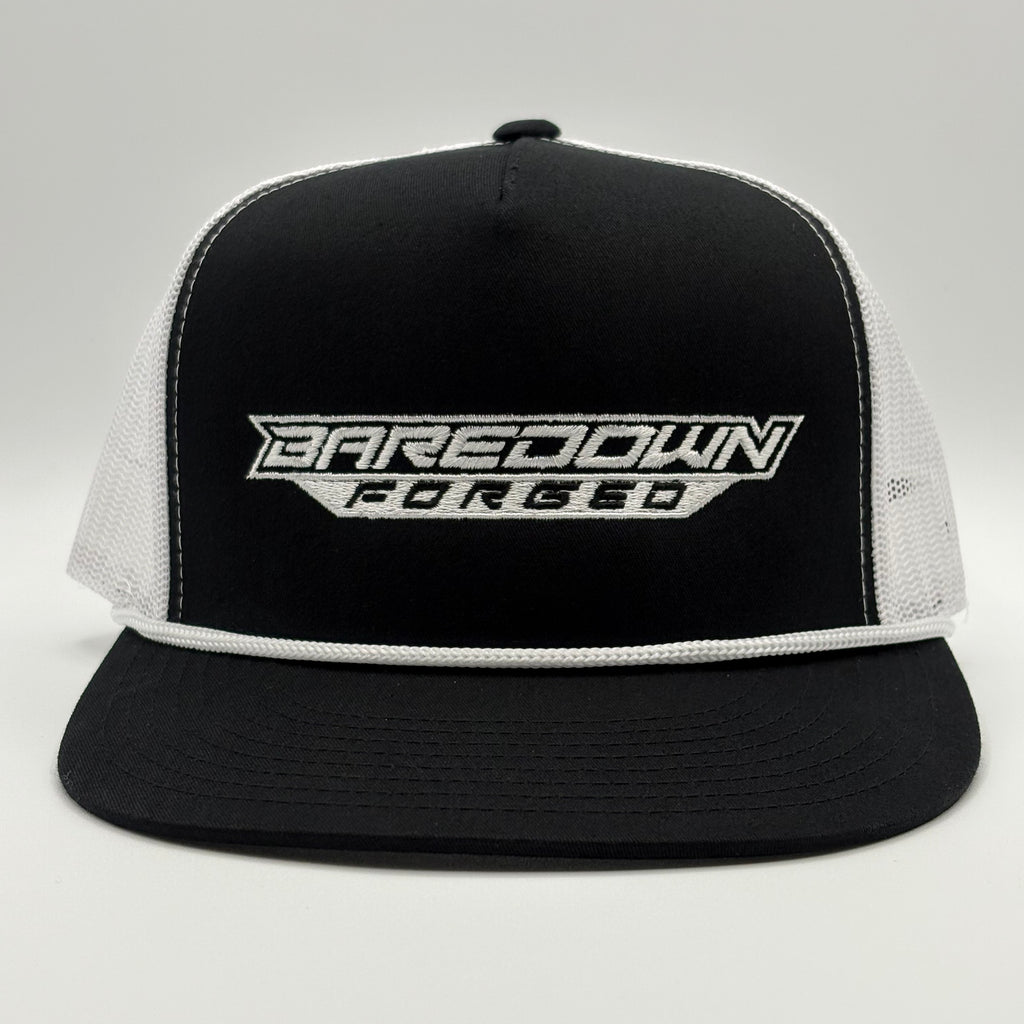 Logo Hat- Black & White Flat